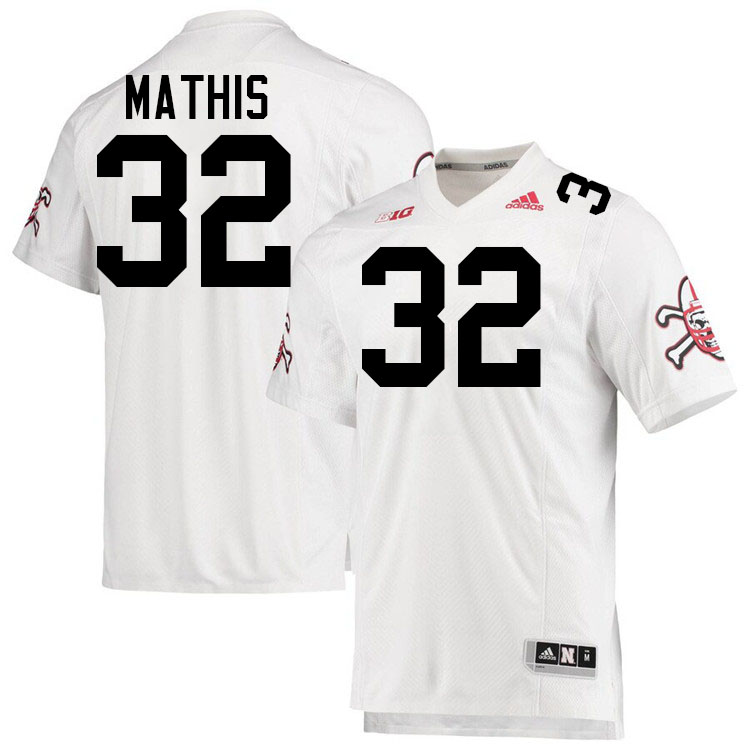 Ochaun Mathis Nebraska Jersey,Nebraska Cornhuskers Football Uniforms,Jersey-Blackshirt Away